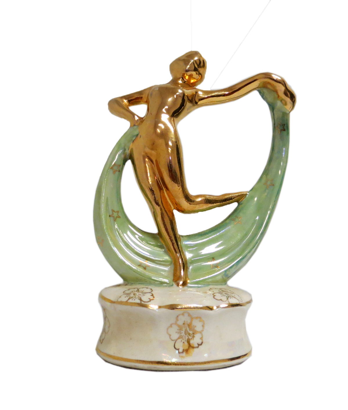 American Art Deco Keystone China Isidora Duncan Dancer Modernism